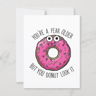 Donut Birthday Kaart