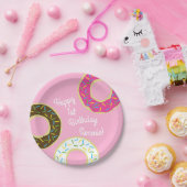 Donut Birthday Party Papieren Bordje (Feest)