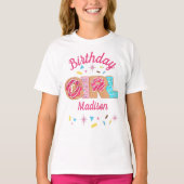 Donut Birthday peuter-overhemden T-shirt (Voorkant)