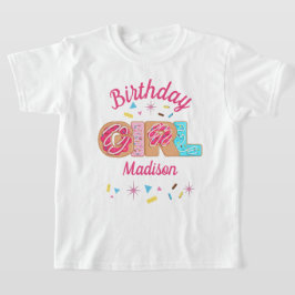 Donut Birthday peuter-overhemden T-shirt