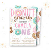 Donut Birthday Uitnodiging