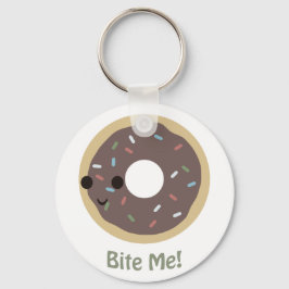 Donut Bite Me! Sleutelhanger