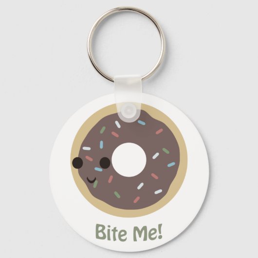 Donut Bite Me! Sleutelhanger (Voorkant)