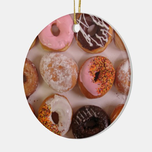 Donut Box. Keramisch Ornament (Links)