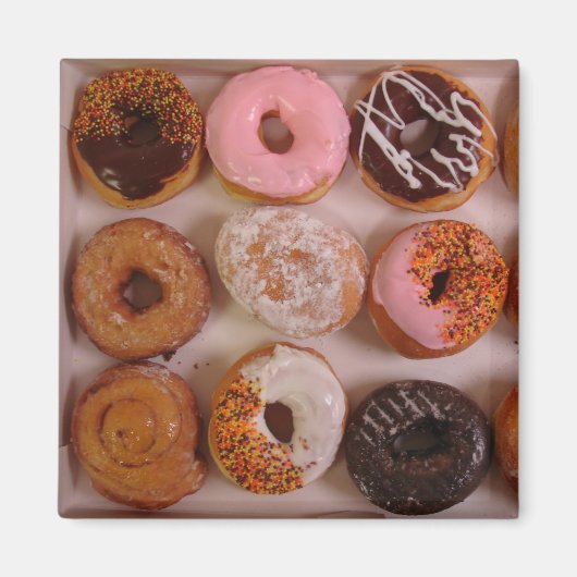Donut Box. Magneet (Voorkant)