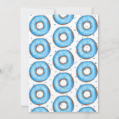 Donut Boy's eerste verjaardagsfeestje Kaart (Achterkant)