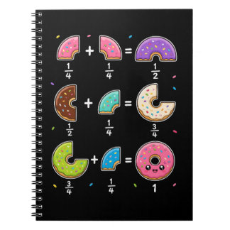 Donut Breuken Leerzaam Wiskunde Humor Notitieboek