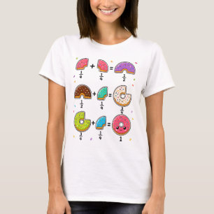 Donut Breuken Leerzaam Wiskunde Humor T-shirt