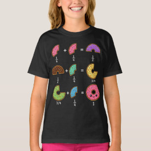 Donut Breuken Leerzaam Wiskunde Humor T-shirt