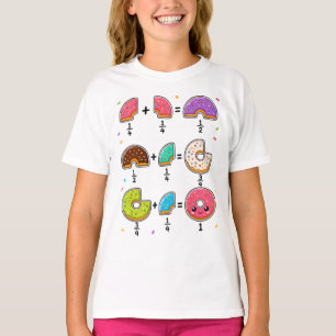 Donut Breuken Leerzaam Wiskunde Humor T-shirt