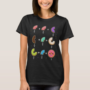 Donut Breuken Leerzaam Wiskunde Humor T-shirt