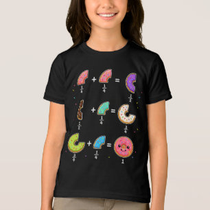 Donut Breuken Leerzaam Wiskunde Humor Tri-Blend Shirt