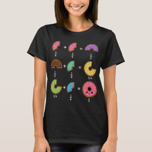 Donut Breuken Leren Wiskunde Humor T-shirt