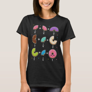Donut Breuken Leren Wiskunde Humor T-shirt