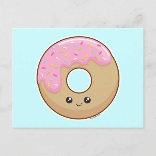 Donut Briefkaart (Voorkant)