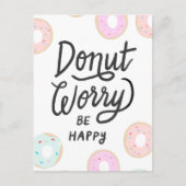 Donut Briefkaart (Voorkant)