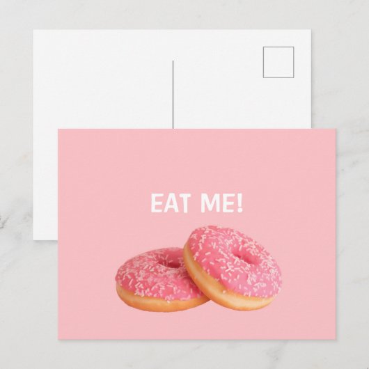 DONUT-BRIEFKAART BRIEFKAART (Voorkant / Achterkant)
