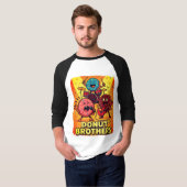 Donut Brothers Rock Band T-shirt (Voorkant volledig)