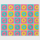 Donut Cadeaupapier (Vlak)