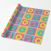 Donut Cadeaupapier (Uitgerold)