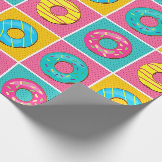 Donut Cadeaupapier (Hoek)