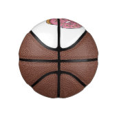 Donut cartoon illustratie basketbal (Rechts)