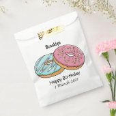 Donut cartoon illustratie bedankzakje (Gezegeld)