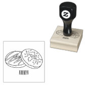 Donut cartoon illustratie rubberstempel (Gestempeld)