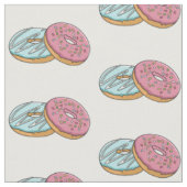 Donut cartoon illustratie stof (Close Up)