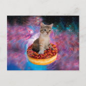 Donut Cat - Donut lover Briefkaart (Voorkant)