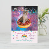 Donut Cat - Donut lover Kaart (Staand voorkant)