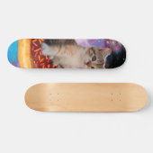 Donut Cat - Donut lover Persoonlijk Skateboard (Horizontaal)
