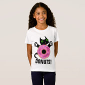 DONUT CAT T-shirts Funny T - shirts (Voorkant volledig)