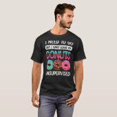 Donut Cheatday Doughnut Dessert Donuts T-shirt (Voorkant volledig)