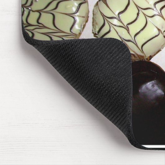 Donut Chocolate Dessert Peace Love Party Destiny Muismat (Hoek)