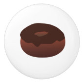 Donut Chocolate Kitchen Decor Keramische Knop (Voorkant)