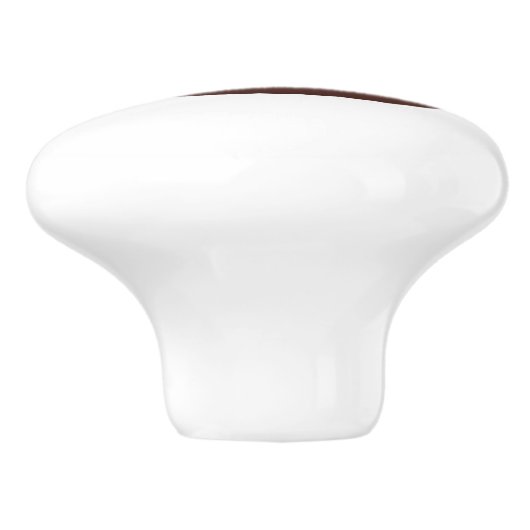 Donut Chocolate Kitchen Decor Keramische Knop (Zijkant)