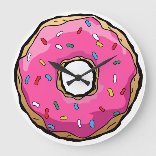Donut Clock Grote Klok (Voorkant)