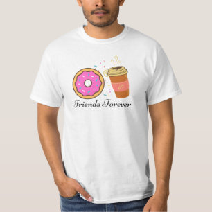 Donut Coffee Friends Forever T-Shirt