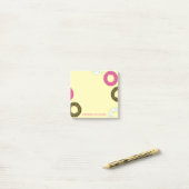 Donut Cute Kind Doughnut Post-it® Notes (Op bureau)