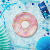 Donut Cute Waterverf Donuts Papieren Bordje (Feest)