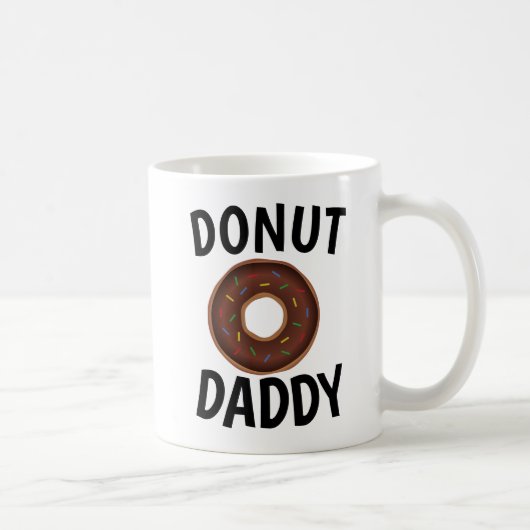 DONUT DAD DADDY Coffee Mugs Koffiemok (Rechts)