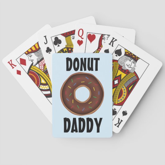 DONUT DAD PLAYCARDS POKERKAARTEN (Achterkant)