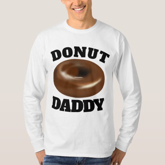 Donut Daddy Dad T-shirt (Voorkant)