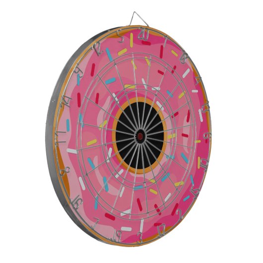 Donut Dartboard Dartbord (Voorkant Links)