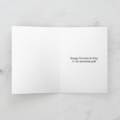 Donut Daughter Valentijnsdag Kaart (Binnen)