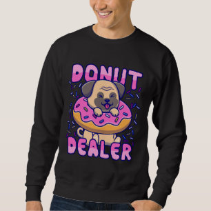 Donut Dealer Pug Gift Classic T-Shirt 994