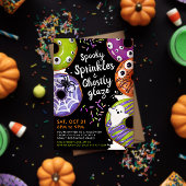Donut Decorating Halloween Party  Kaart