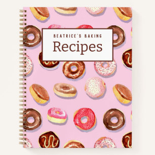 Donut Delight Receptenboek Notitieboek