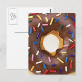 donut design briefkaart (Voorkant / Achterkant)